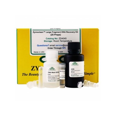 Zymo Research Zymoclean Large Fragment DNA Recovery Kit, 25 Preps ZD4045